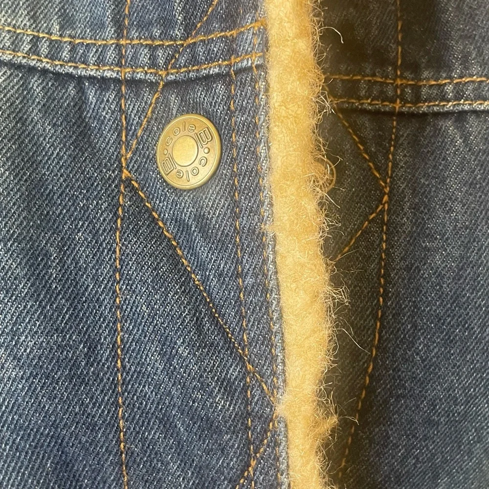 XL Quilted Denim Jacket - Picture 12 of 14